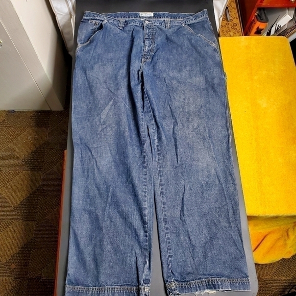 Columbia Sportswear Men’s Carpenter Jeans Waist 44 Blue - Picture 1 of 15